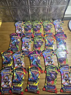 Pokemon TCG: Mega Evolution Phantasmal Flames Sleeved Booster Pack - Lot Of 20 - Image 1