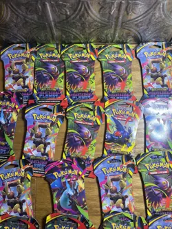 Pokemon TCG: Mega Evolution Phantasmal Flames Sleeved Booster Pack - Lot Of 20 - Image 2