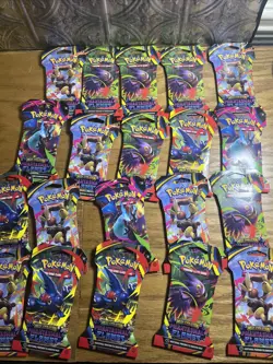 Pokemon TCG: Mega Evolution Phantasmal Flames Sleeved Booster Pack - Lot Of 20 - Image 3