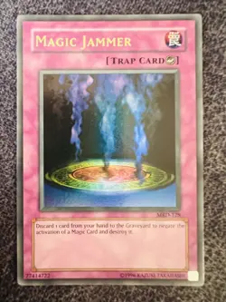 Yugioh Magic Jammer MRD-128 Ultra Rare Unlimited Edition NM - Image 1