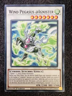 Yugioh Wind Pegasus @Ignister MP21-EN015 Common 1st Edition Near Mint - Image 1