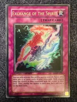Yugioh Exchange of the Spirit SP1-EN004 Ultra Rare Limited Edition NM - Image 1