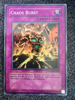 Yugioh Chaos Burst GX04-EN003 Super Rare Unlimited Edition NM - Image 1