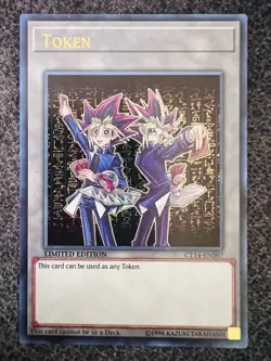 Yugioh Token CT14-EN007 Ultra Rare Limited Edition NM - Image 1