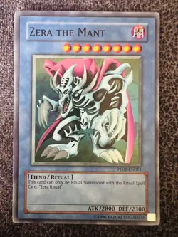 Yugioh Zera the Mant PP01-EN011 Unlimited Edition Super Rare NM - Image 1