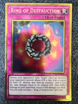 Yugioh Ring of Destruction PGL2-EN063 Gold Rare 1st Edition NM - Image 1