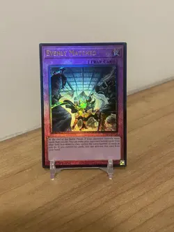Yugioh - Evenly Matched Prismatic Ultra Rare - RA01-EN074 - Image 1