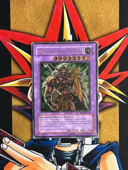 EEN-EN035 Elemental Hero Wildedge Ultimate Rare UNL Edition EURO Print LP Yugioh - Image 1
