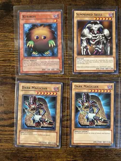 Yu-Gi-Oh Vintage Non Holo 8 Card Lot Kuriboh, Blue Eyes, Red Eyes, Dark Magician - Image 2