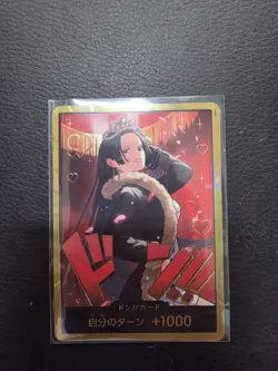 [US Seller]DON!! Boa Hancock GOLD EB03 Japanese ONE PIECE Card Heroines Edition - Image 1