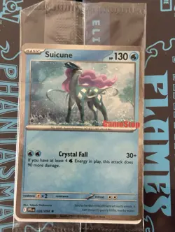Suicune GameStop Stamped Promo Card 026/094 (New & Factory Sealed) - Image 1