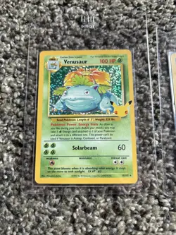 Pokemon TCG Celebrations Venusaur & Blastoise 25th Anniversary Card Set - Image 3