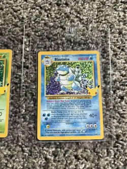 Pokemon TCG Celebrations Venusaur & Blastoise 25th Anniversary Card Set - Image 4