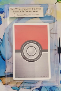 2016 All Star Playing Cards Joker Pikachu Beckett Pristine 10 - Image 2