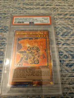 2025 Yu-Gi-Oh RA04 BRTHND/FIRE FST-BEAR 1st Quarter Century SCR - Image 2