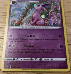 Pokemon TCG Espeon SWSH174 Promo Holo Card - - Image 2