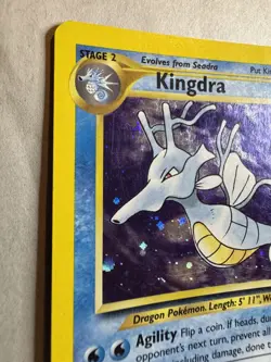 Kingdra Holo Rare 8/111 - Neo Revelation Pokemon Card - WOTC 2000 - Image 2