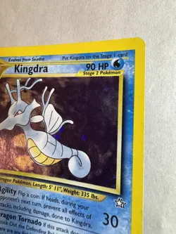 Kingdra Holo Rare 8/111 - Neo Revelation Pokemon Card - WOTC 2000 - Image 5