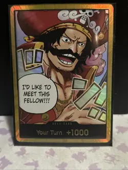 One Piece Gol.D.Roger GOLD DON!! Card (OP-13) English - Image 1