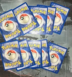 Neo Destiny 10 Card Lot Porygon, Sunflora, Slugma, Octillery, Machop Pokemon HP - Image 3