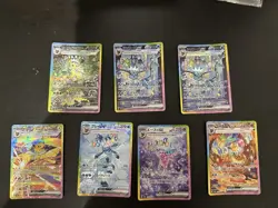 Joblot 7 Japanese Terastal Festival SAR Pokemon Cards Bundle Espeon 211/187 - Image 1