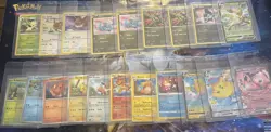 Pokemon TCG Lot Of Cards Mew Pikachu Holo Rare Foil Ex 2012 Mid Era Holos - Image 1