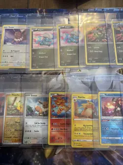 Pokemon TCG Lot Of Cards Mew Pikachu Holo Rare Foil Ex 2012 Mid Era Holos - Image 4
