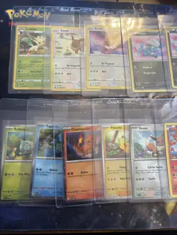 Pokemon TCG Lot Of Cards Mew Pikachu Holo Rare Foil Ex 2012 Mid Era Holos - Image 5