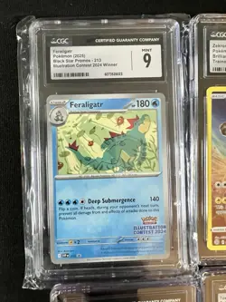 Pokemon Graded Cards | Slab Lot -6 Total- ZEKROM FERALIGATR BOLTUND AUTHENTIC - Image 2