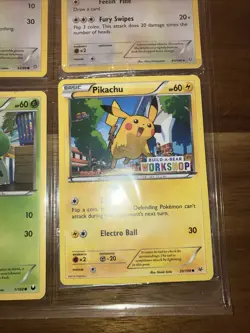 Pokemon TCG Pikachu, Squirtle, Build-A-Bear Workshop Promo Sealed Lot Of 8 Cards - Image 2