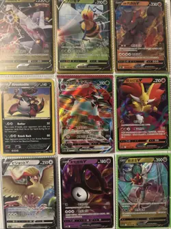 Pokemon Card Collection Binder 100+ Cards XY, MEGA, Full Art, EX, VSTAR, VMAX - Image 4
