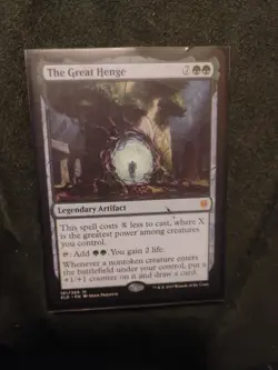 The Great Henge Throne of Eldraine Regular Card 161/269 Mint Condition - Image 1