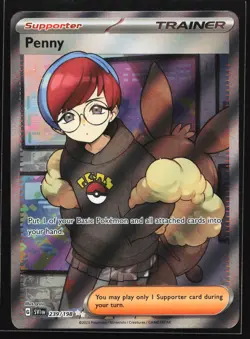 Penny 239/198 - Scarlet & Violet Base - Trainer Ultra Rare - Pokemon TCG Card NM - Image 1