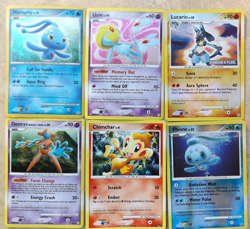 POKEMAN CARD LOT OF SIX FOIL - Image 1