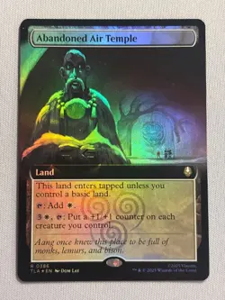 Abandoned Air Temple (Extended Art FOIL) UB: Avatar: the Last Airbender - Image 1