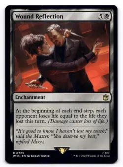 Wound Reflection NM Universes Beyond: Doctor Who 223 MTG Regular - Image 1