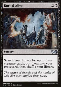 MTG Magic the Gathering Buried Alive (88/271) Ultimate Masters LP - Image 1