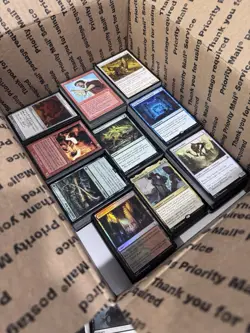 ??17lbs+ 4200+ UNSEARCHED Magic The Gathering Bulk Lot LP/NM w/ Rares & Foils? - Image 5