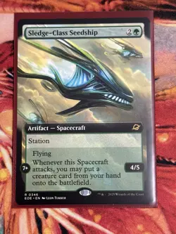 Sledge-Class Seedship - Extended Art - EOE - MTG - EN - NM - 0346 - Image 2