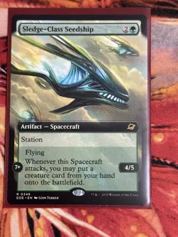 Sledge-Class Seedship - Extended Art - EOE - MTG - EN - NM - 0346 - Image 3