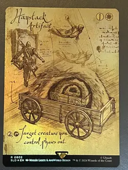 Mtg Secret Lair Assassin’s Creed- Haystack -Foil-NM - Image 1