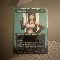 Tifa Lockhart (Borderless Non Foil) Final Fantasy MTG - Image 1