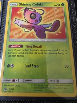 Pokemon Shining Lugia HO-OH CELEBI SM82 SM70 SM79 Lot Black Star Promos - Image 4