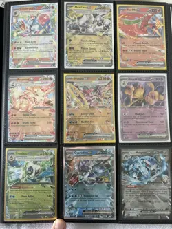Pokemon TCG 9 Card Lot EX Holo Rare CINDERACE MEWTWO HOOPA GYARADOS NM/M - Image 1