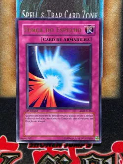 Yugioh Mirror Force MRD-138 PMT-P138 1st Edition Ultra Rare MP PORTUGEUSE - Image 1