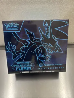 Pokemon Center Mega Evolution Phantasmal Flames Elite Trainer Box IN HAND SEALED - Image 1