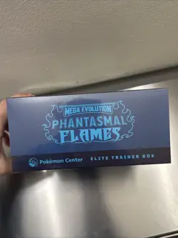 Pokemon Center Mega Evolution Phantasmal Flames Elite Trainer Box IN HAND SEALED - Image 5