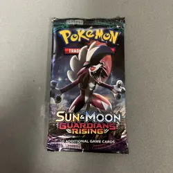 2017 Pokemon Sun & Moon Guardians Rising 1-Unopened Pack - Image 1
