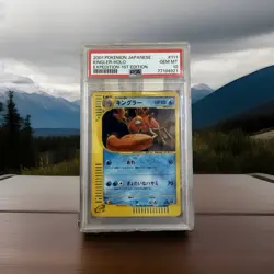 Pokemon 1st Edition Kingler Holo #111 Japanese Expedition 2001 - Image 1