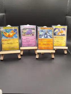 Pokemon 151 Sam’s Club Mini Tin Bundle Set of 4 Cosmos Holo Promos (Promos only) - Image 1
